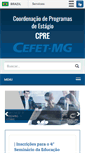 Mobile Screenshot of estagio.cefetmg.br