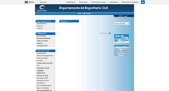 Desktop Screenshot of civil.cefetmg.br