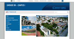 Desktop Screenshot of campus1.cefetmg.br