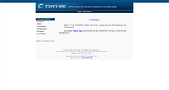Desktop Screenshot of professorsubstituto.cefetmg.br