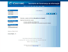 Tablet Screenshot of dri.cefetmg.br