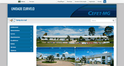 Desktop Screenshot of curvelo.cefetmg.br