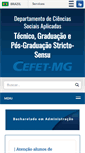 Mobile Screenshot of dcsa.cefetmg.br