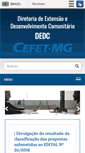Mobile Screenshot of dedc.cefetmg.br